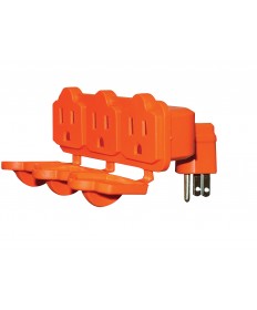 Satco 93/5042 HD ORANGE OUTDOOR GROUNDED 1875 Watts Wire Light Bulb