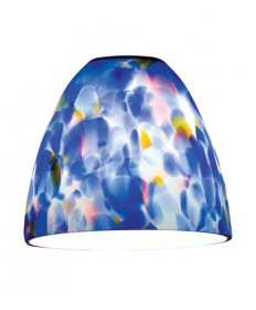 Access Lighting 942RJ-BLU Fire (l) Glass Shade