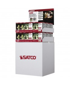 Satco D2110 10PCS S8020 DISPLAY PACK 12 Watts 120 Volts Portable Light