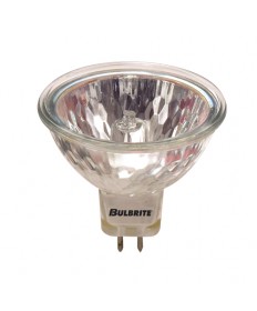 Bulbrite 645375 | 75 Watt Dimmable Halogen Lensed MR16 Bulb, Bi-Pin