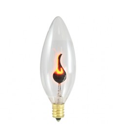 Bulbrite 410003 | 3 Watt Incandescent CA5 Torpedo Chandelier Bulb