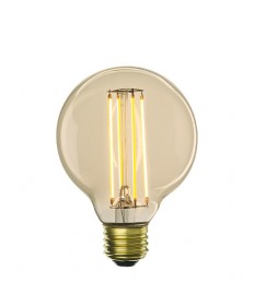 Bulbrite 776500 | 4-Watt LED Nostalgic G30 Globe, 1910 Replica, Medium