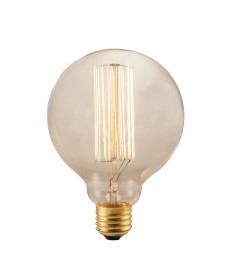 Bulbrite 342040 | 40 Watt Nostalgic Edison G30 Globe, Thread Filament