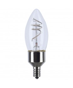 Satco S10523 4W E12 LED Light Bulb Warm / Soft White Warm / Soft White
