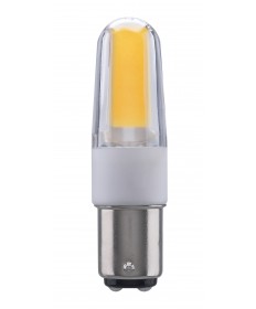 Satco S11215 LED/4W/BA15D/CL/5K/120-130V 4 Watts 120-130 Volts 5000K