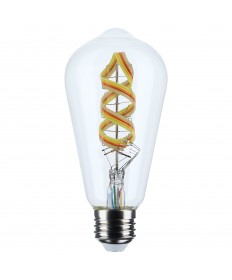 Satco S11240 6W E26 LED Light Bulb RGB and Tunable White RGB and