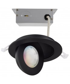 Satco S11294 9W Integrated Recessed Fixture Warm to Cool White/Color