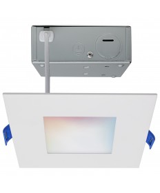 Satco S11561 9W Integrated Recessed Fixture Warm to Cool White/Color