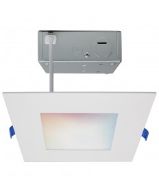 Satco S11563 12W Integrated Recessed Fixture Warm to Cool White/Color