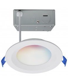Satco S11564 9W Integrated Recessed Fixture Warm to Cool White/Color