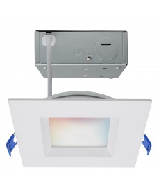Satco S11565 9W Integrated Recessed Fixture Warm to Cool White/Color