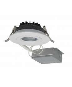 Satco S11618 12WLED/DW/GBL/4/930/RND/RD/WH 12 Watts 120 Volts Recessed