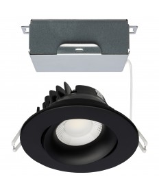 Satco S11625R1 12W Integrated Recessed Fixture Warm White to Natural