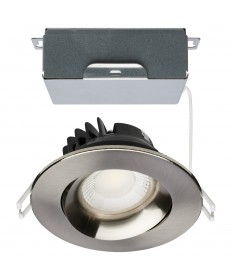 Satco S11626R1 12W Integrated Recessed Fixture Warm White to Natural