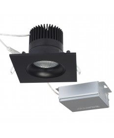 Satco S11628 12WLED/DW/GBL/3/930/SQ/RD/BK 12 Watts 120 Volts Recessed