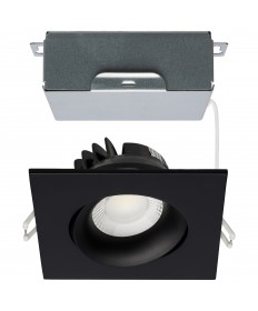 Satco S11628R1 12W Integrated Recessed Fixture Warm White to Natural