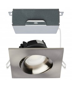 Satco S11629R1 12W Integrated Recessed Fixture Warm White to Natural