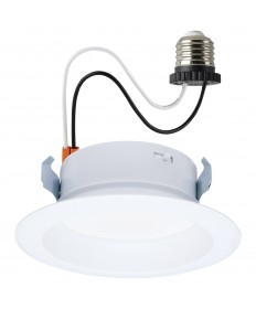 Satco S11647 10W E26 Adapter Recessed Fixture Warm White to Natural