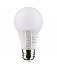 Satco S11775 9W E26 LED Light Bulb Warm White to Natural Light Warm