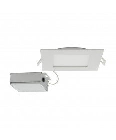 Satco S11830 12WLED/DW/EL/6/CCT-SEL/SQ/RD 12 Watts 120 Volts Recessed