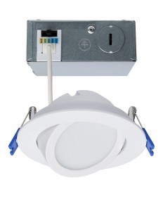 Satco S11878 11W Integrated Recessed Fixture Warm White to Natural