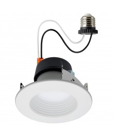 Satco S11882 5.8W/7W/9.5W E26 Adapter Recessed Fixture Warm White to