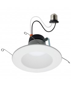Satco S11883 8W/10.5W/13.5W E26 Adapter Recessed Fixture Warm White to