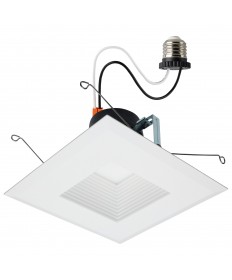 Satco S11885 8W/10.5W/13.5W E26 Adapter Recessed Fixture Warm White to