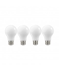 Satco|Nuvo S12438 | Satco A19 LED Bulb 11 Watt 2700K Soft White 120 Volt (4-Pack)