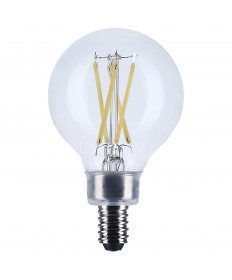 Satco S12477 5.5W E12 LED Light Bulb Neutral White Neutral White 120V