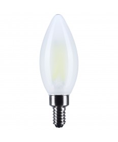 Satco S12497 8W E12 LED Light Bulb Cool White Cool White 120V 0.085A