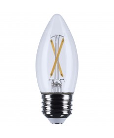 Satco S12499 3W E26 LED Light Bulb Warm / Soft White Warm / Soft White