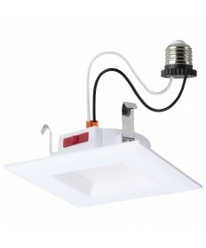 Satco S12601 6.5W E26 Adapter Recessed Fixture Warm White to Natural