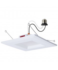 Satco S12603 7.5W E26 Adapter Recessed Fixture Warm White to Natural