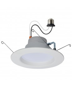 Satco S18801 7W/10W/13W E26 Adapter Recessed Fixture Warm White to