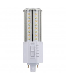 Satco S21414 18W G24d LED Light Bulb Warm White to Natural Light Warm