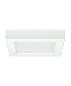 Satco S21505 10.5W/LED/5.5"FLUSH/40K/SQ/WH 10.5 Watts 120 Volts