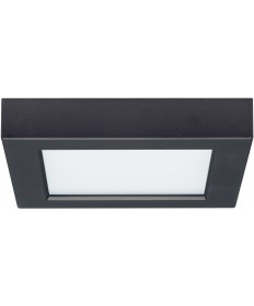 Satco S21537 10.5W/LED/5.5"FLUSH/30K/SQ/BLK 10.5 Watts 120 Volts