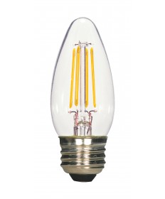 Satco S21730 4.5W ETC/LED/5K/CL/120V/2CD 4.5 Watts 120 Volts LED Light
