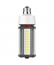 Satco S23147 LED HID Replacement 22W Wattage Selectable CCT Selectable E26 100V-277V Ballast Bypass