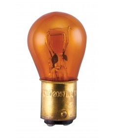 Satco S2734 1157NA/BP2 NATURAL AMBER 26.88W/8.26 Watts 12.8V/14 Volts