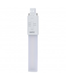 Satco S28730 6W GX23 LED Light Bulb Warm White to Natural Light Warm