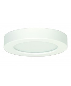 Satco S29320 10.5W/LED/5.5"FLUSH/27K/RD/WH 10.5 Watts 120 Volts