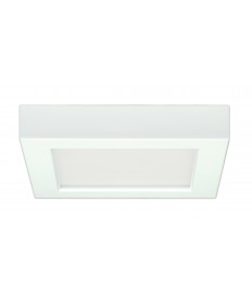 Satco S29327 10.5W/LED/5.5"FLUSH/30K/SQ/WH 10.5 Watts 120 Volts