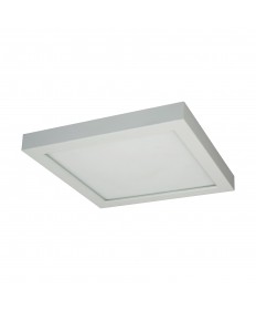 Satco S29340 18.5W/LED/9"FLUSH/27K/SQ/WH 18.5 Watts 120 Volts