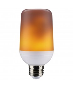 Satco S29806 2.5W LED Flame Bulb T19 Medium E26 Base 120V 25 Watt Equivalent