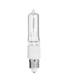Satco S3107 Satco 100Q/CL/MC 100 Watt 120 Volt T4 E11 Mini Can Clear Halogen JD Light Bulb