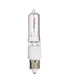 Satco S3165 35Q/CL/MC 35 Watt 120 Volt T4 E11 Mini Can Base Clear Halogen Light Bulb