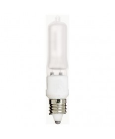 Satco S3182 Satco 500Q/F 500 Watt 120 Volt T4 E11 Mini Can Base Frost Halogen Light Bulb