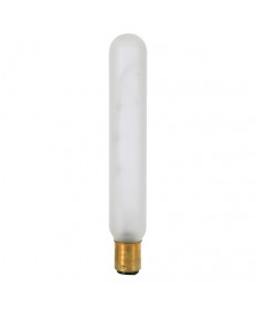 Satco S3249 Satco 25T6.5DC/F 25 Watt 130 Volt T6.5 Double Contact Bayonet Base Frosted Tubular Light Bulb